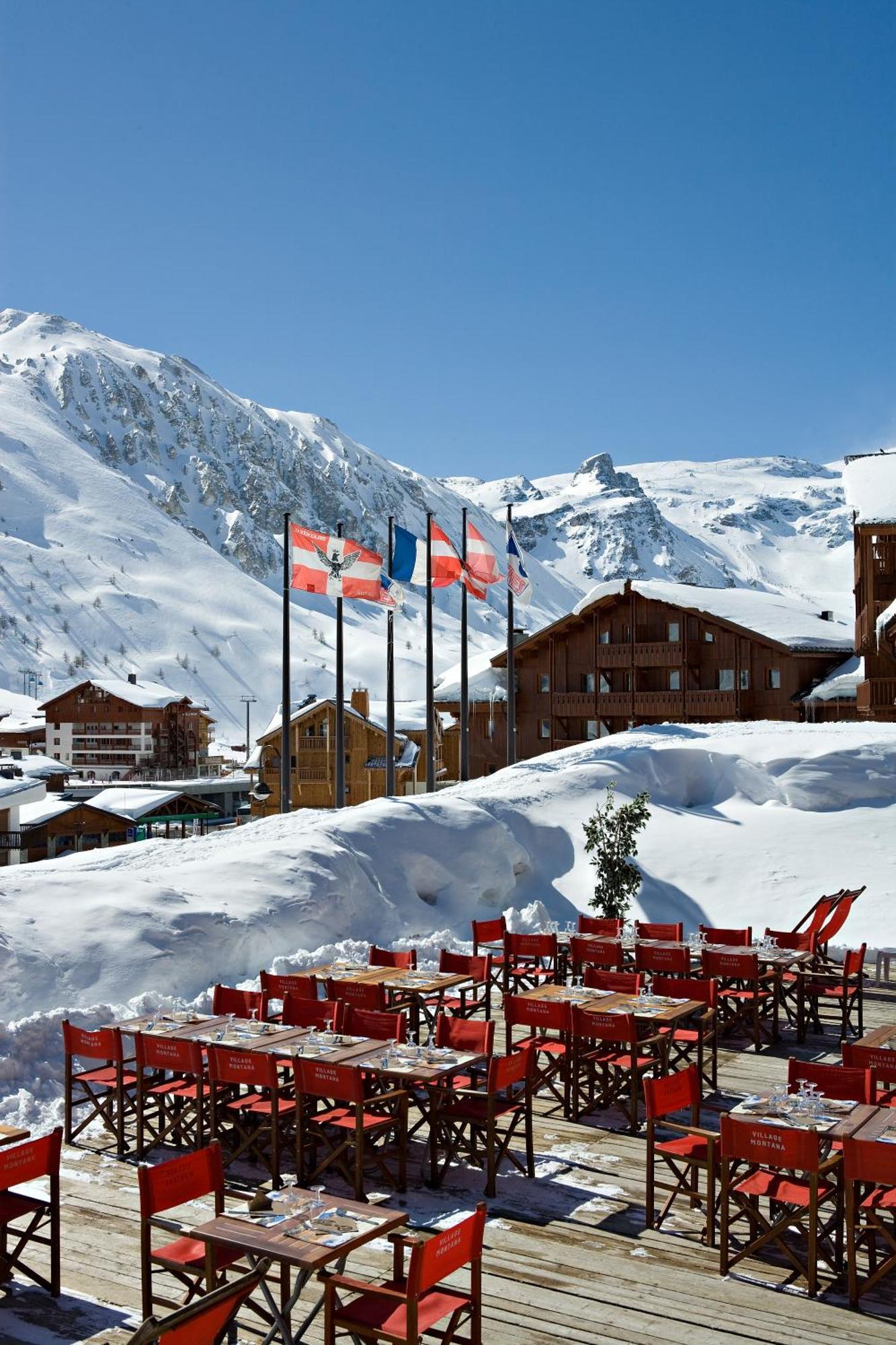 Hotel Village Montana By Les Etincelles Tignes Exterior foto
